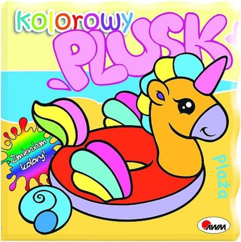 Plaża. Kolorowy plusk Plaża. Kolorowy plusk