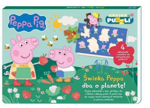 Świnka Peppa dba o planetę!. Kraina puzzli. Świnka Peppa Świnka Peppa dba o planetę!. Kraina puzzli. Świnka Peppa