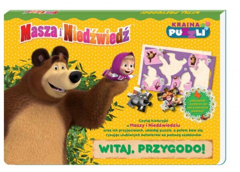 Witaj, przygodo! Kraina puzzli. Masza i niedźwiedź Witaj, przygodo! Kraina puzzli. Masza i niedźwiedź
