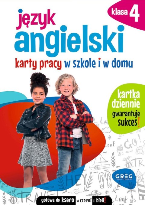 Język angielski. Karty pracy w szkole i w domu. Klasa 4 Język angielski. Karty pracy w szkole i w domu. Klasa 4