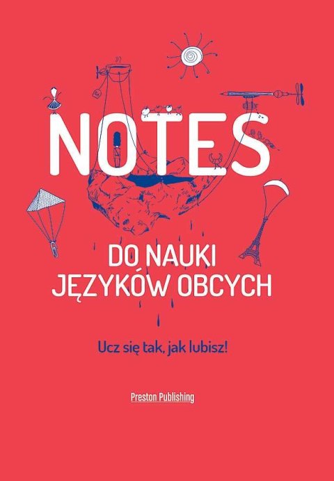 Notes do nauki języków obcych (czerwony) Notes do nauki języków obcych (czerwony)