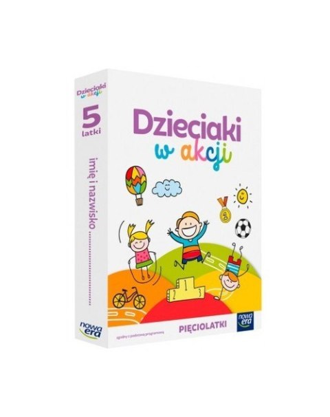 Wychowanie przedszkolne dzieciaki w akcji 5-latki zestaw 30550 Wychowanie przedszkolne dzieciaki w akcji 5-latki zestaw 30550