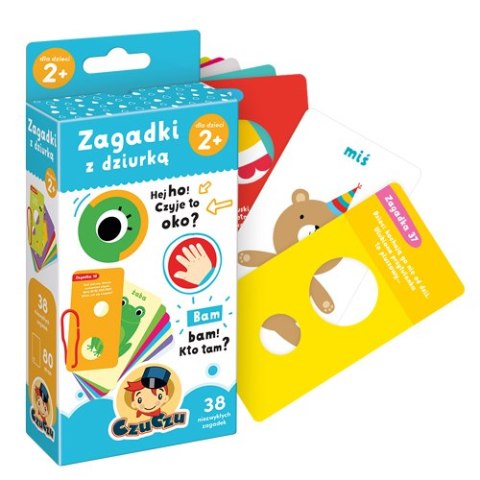 Zagadki z dziurką dla dzieci 2+ Zagadki z dziurką dla dzieci 2+