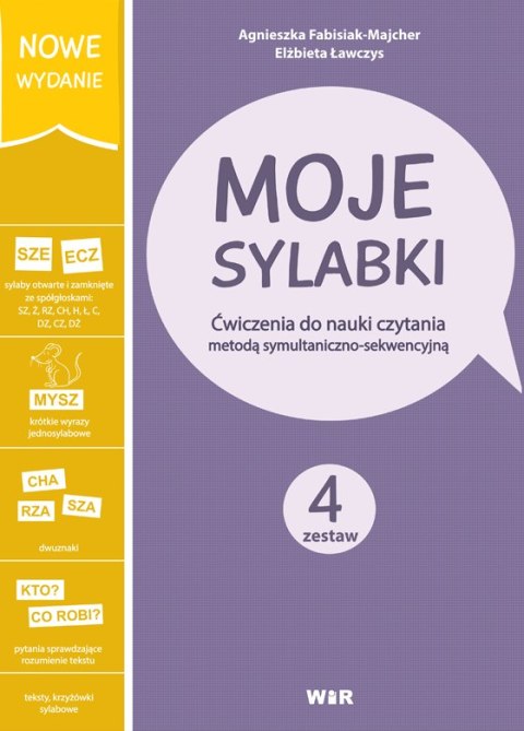 Moje sylabki zestaw 4 nw Moje sylabki zestaw 4 nw