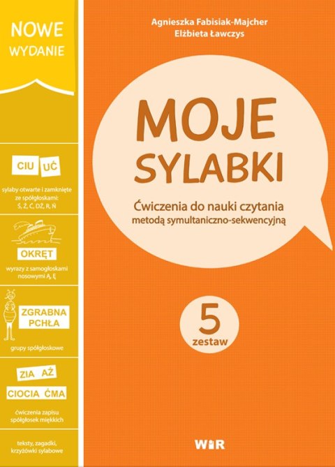 Moje sylabki zestaw 5 nw Moje sylabki zestaw 5 nw