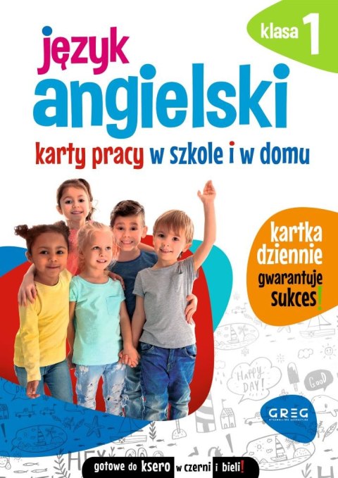 Język angielski. Karty pracy w szkole i w domu. Klasa 1 Język angielski. Karty pracy w szkole i w domu. Klasa 1