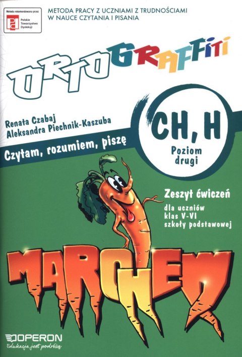 Ortograffiti zeszyt ćwiczeń ch h klasa 5-6 poziom 2 Ortograffiti zeszyt ćwiczeń ch h klasa 5-6 poziom 2