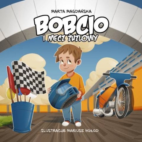 Bobcio i mecz żużlowy Bobcio i mecz żużlowy