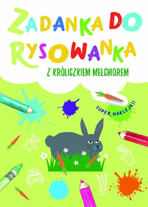 Zadanka do rysowanka z króliczkiem Melchiorem Zadanka do rysowanka z króliczkiem Melchiorem