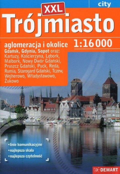 Trójmiasto XXL atlas miasta wyd. 2018/2019 Trójmiasto XXL atlas miasta wyd. 2018/2019
