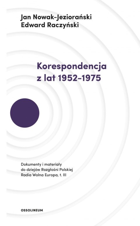 Korespondencja z lat 1952-1975 dokumenty i materiały do dziejów rozgłośni polskiej radia wolna Europa Korespondencja z lat 1952-1975 dokumenty i materiały do dziejów rozgłośni polskiej radia wolna Europa