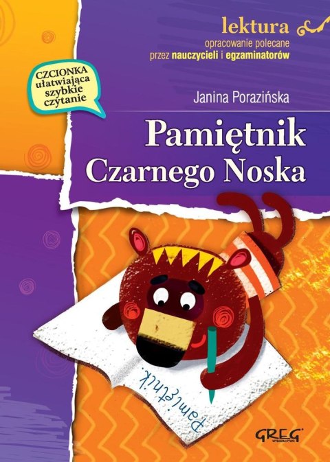 Pamiętnik Czarnego Noska. Lektura z opracowaniem Pamiętnik Czarnego Noska. Lektura z opracowaniem