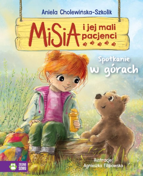 Spotkanie w górach misia i jej mali pacjenci Spotkanie w górach misia i jej mali pacjenci