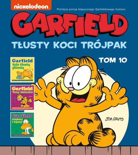 Garfield. Tłusty koci trójpak. Tom 10 Garfield. Tłusty koci trójpak. Tom 10