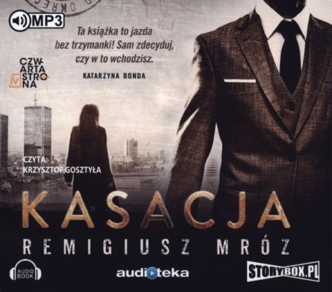 CD MP3 Kasacja. Seria z Joanną Chyłką. Tom 1 CD MP3 Kasacja. Seria z Joanną Chyłką. Tom 1