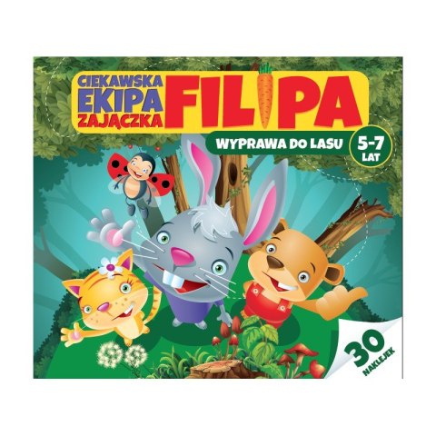 Ciekawska ekipa zajączka filipa wyprawa do lasu Ciekawska ekipa zajączka filipa wyprawa do lasu