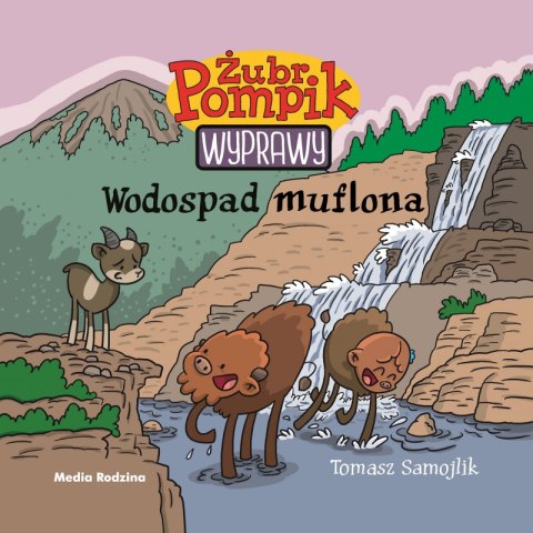 Wodospad muflona. Żubr Pompik Wodospad muflona. Żubr Pompik