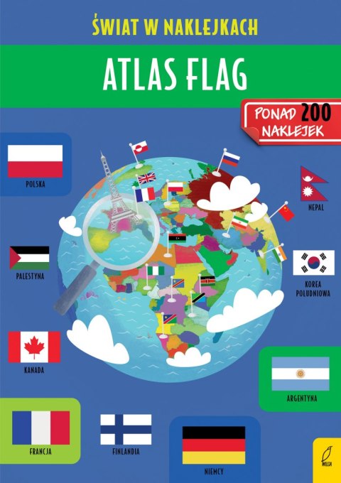 Atlas flag. Świat w naklejkach Atlas flag. Świat w naklejkach