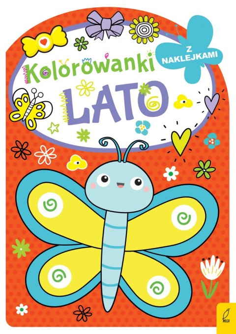 Lato. Kolorowanka z wykrojnikiem Lato. Kolorowanka z wykrojnikiem