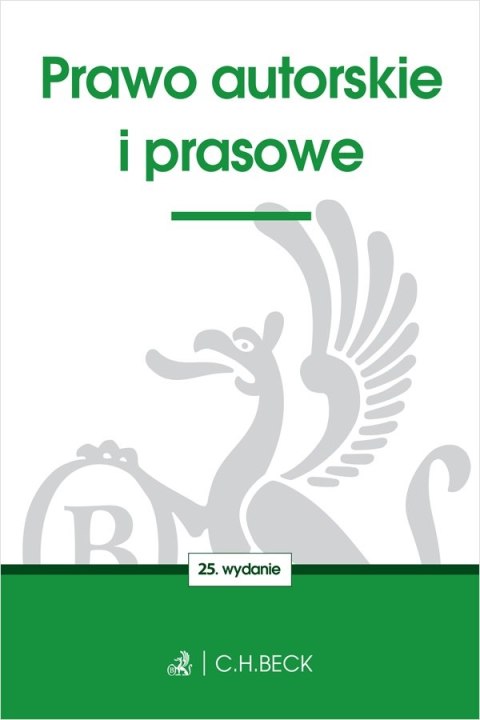 Prawo autorskie i prasowe Prawo autorskie i prasowe