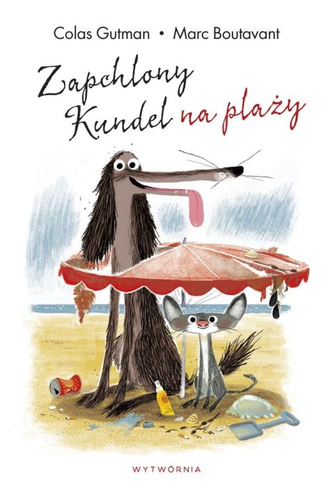 Zapchlony Kundel na plaży Zapchlony Kundel na plaży