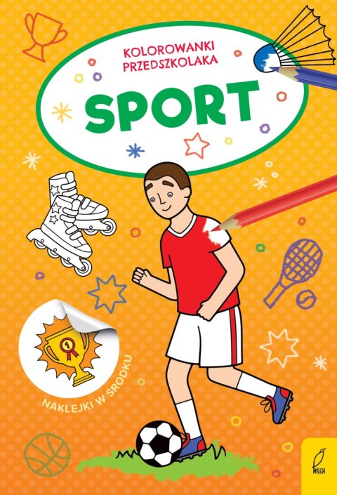 Sport. Kolorowanki przedszkolaka Sport. Kolorowanki przedszkolaka