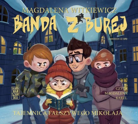 CD MP3 Tajemnica fałszywego Mikołaja. Banda z Burej. Tom 2 CD MP3 Tajemnica fałszywego Mikołaja. Banda z Burej. Tom 2