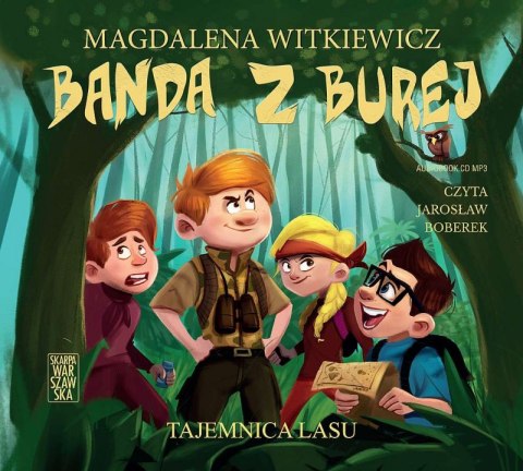 CD MP3 Tajemnica lasu. Banda z Burej. Tom 3 CD MP3 Tajemnica lasu. Banda z Burej. Tom 3