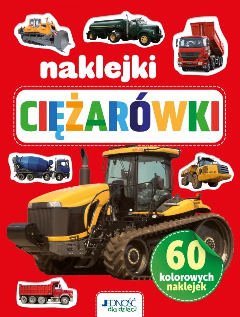 Ciężarówki. 60 kolorowych naklejek Ciężarówki. 60 kolorowych naklejek