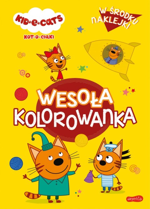 Kot-o-ciaki. Wesoła kolorowanka Kot-o-ciaki. Wesoła kolorowanka