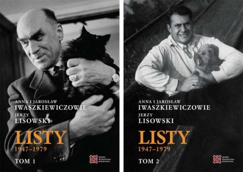 Pakiet Anna i Jarosław Iwaszkiewiczowie - Jerzy Lisowski. Listy 1947-1979. Tomy 1-2 Pakiet Anna i Jarosław Iwaszkiewiczowie - Jerzy Lisowski. Listy 1947-1979. Tomy 1-2