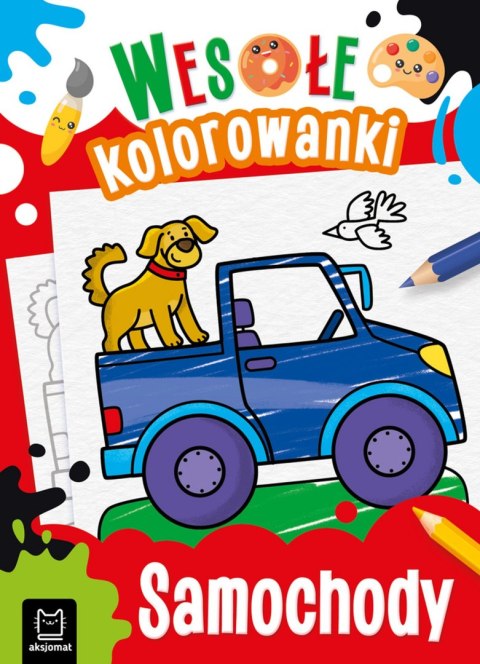 Samochody. Wesołe kolorowanki Samochody. Wesołe kolorowanki