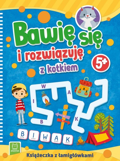 Bawię się i rozwiązuję z kotkiem. 5+ Bawię się i rozwiązuję z kotkiem. 5+