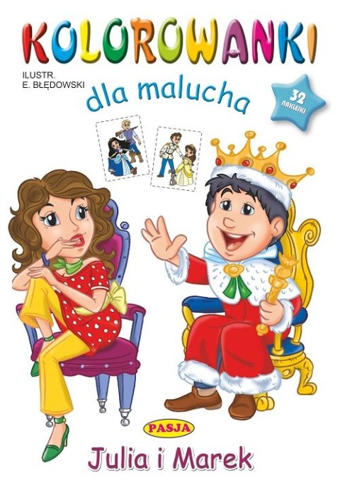 Julia i Marek. Kolorowanki dla malucha Julia i Marek. Kolorowanki dla malucha