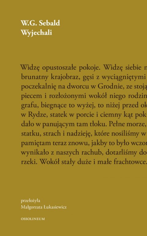 Wyjechali Wyjechali