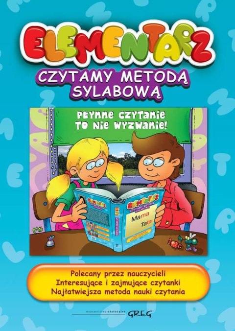 Elementarz. Czytamy metodą sylabową Elementarz. Czytamy metodą sylabową