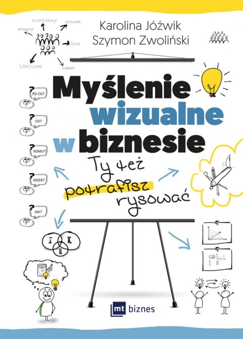 Myślenie wizualne w biznesie ty też potrafisz rysować Myślenie wizualne w biznesie ty też potrafisz rysować