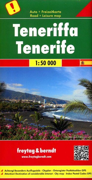 Teneryfa mapa 1:50 000 Teneryfa mapa 1:50 000