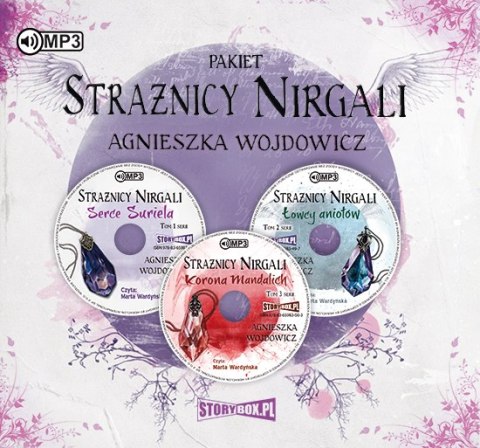 CD MP3 Pakiet strażnicy nirgali łowcy aniołów / korona mandalich / serce suriela CD MP3 Pakiet strażnicy nirgali łowcy aniołów / korona mandalich / serce suriela