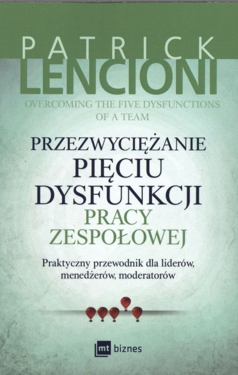 Przezwyciężanie pięciu dysfunkcji pracy zespołowej Przezwyciężanie pięciu dysfunkcji pracy zespołowej