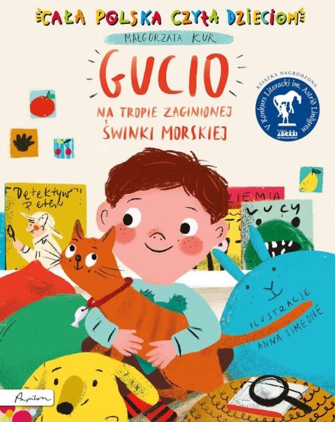 Gucio na tropie zaginionej świnki morskiej cała Polska czyta dzieciom Gucio na tropie zaginionej świnki morskiej cała Polska czyta dzieciom