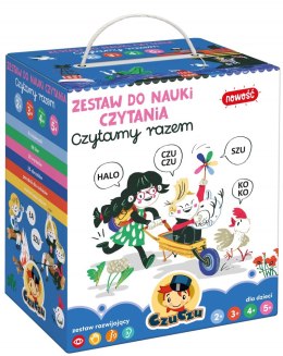 Czytamy razem Zestaw do nauki czytania 2+ 3+ 4+ 5+ Zabawka roku!
