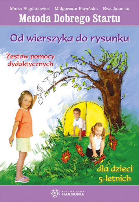 Od wierszyka do rysunku dla dzieci 5 letnich Zestaw pomocy Metoda Dobrego Startu Od wierszyka do rysunku dla dzieci 5 letnich Zestaw pomocy Metoda Dobrego Startu