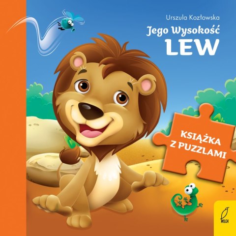 Jego Wysokość lew. Książka z puzzlami Jego Wysokość lew. Książka z puzzlami
