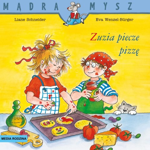 Zuzia piecze pizzę. Mądra Mysz Zuzia piecze pizzę. Mądra Mysz