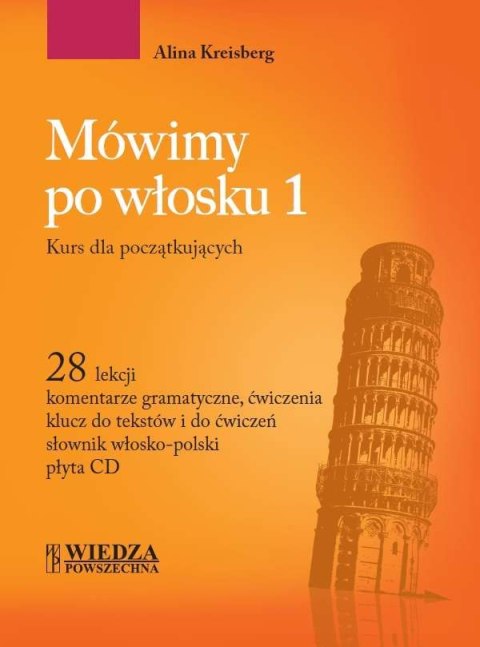 Mówimy po włosku 1 kurs dla poczatkujących + CD Mówimy po włosku 1 kurs dla poczatkujących + CD