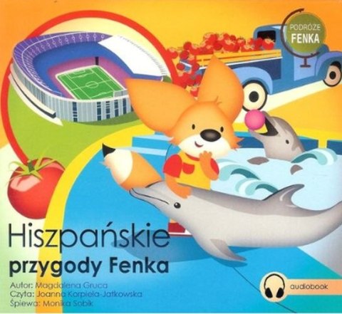 CD MP3 Hiszpańskie Przygody Fenka CD MP3 Hiszpańskie Przygody Fenka