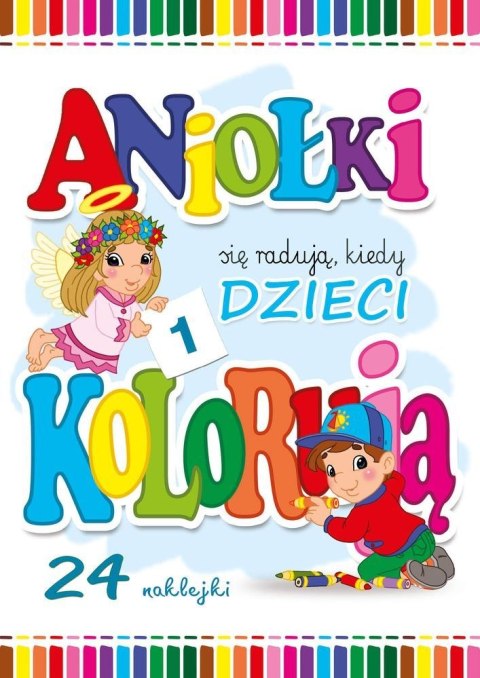 Aniołki się radują kiedy dzieci kolorują 1 Aniołki się radują kiedy dzieci kolorują 1