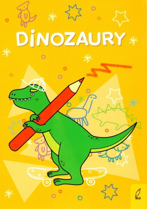 Dinozaury kolorowanki przedszkolaka Dinozaury kolorowanki przedszkolaka