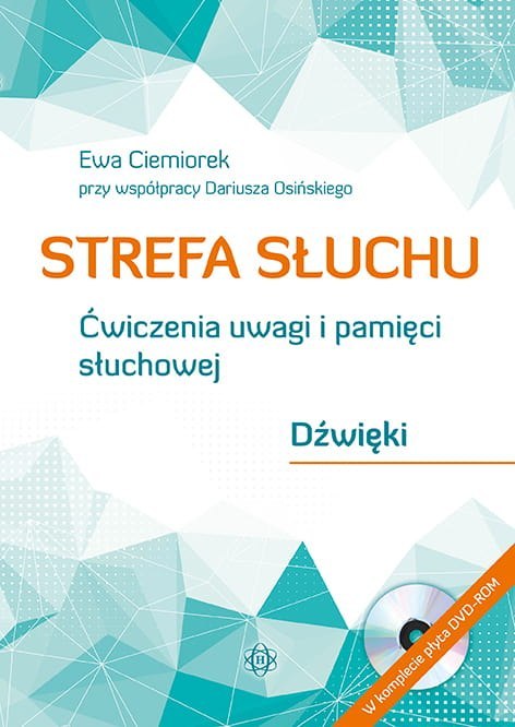Strefa słuchu książka i dvd ćwiczenia uwagi i pamięci słuchowej Strefa słuchu książka i dvd ćwiczenia uwagi i pamięci słuchowej